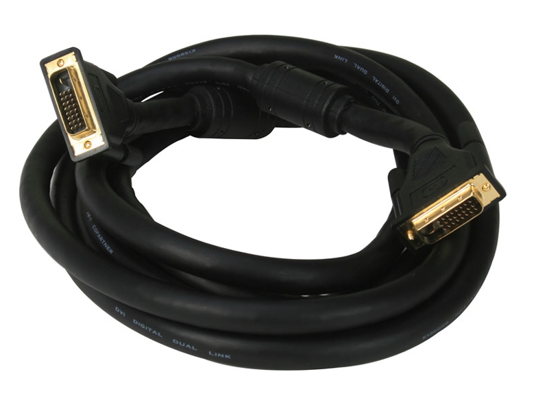 10ft Dual Link DVI-D Male to Male Cable